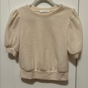 Ces Femme Sparkle Cream Top